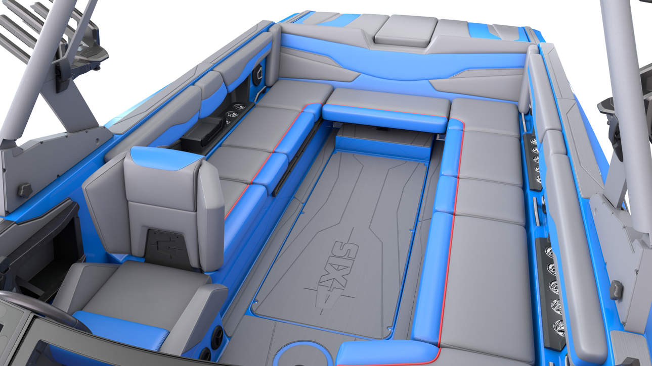 T250 Rear Seating Front View