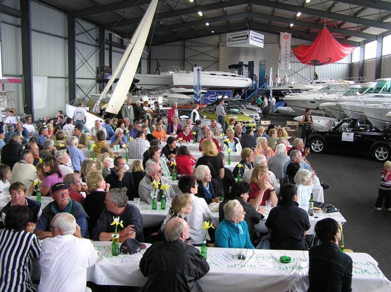 2005 Winterlagerhalle Einweihung