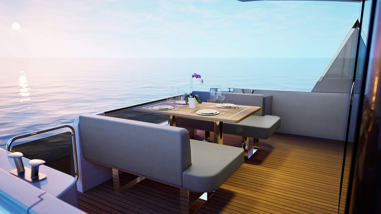 Greenline 42 Cockpit A